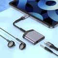 Pikkukuva 6 / 6: USB-C-sovitin 1xUSB-C - 1XUSB-C ja 3,5 mm liitin