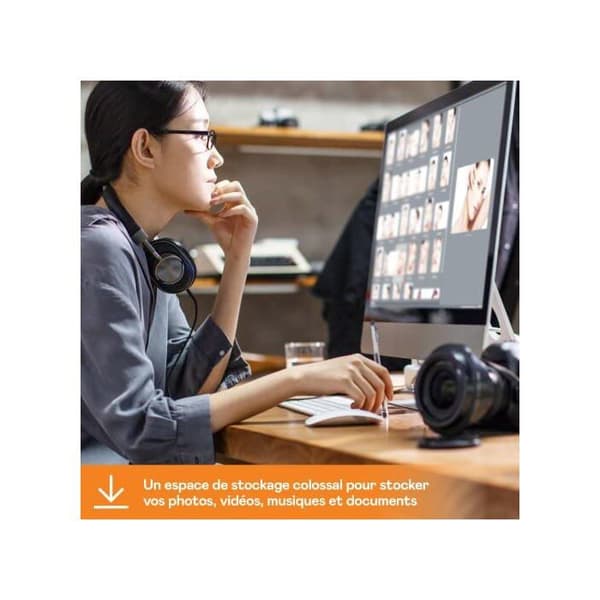 Externt hårddisk - WD - MYBOOK - 16 To - USB 3.0 - 3.5 tum - Svart