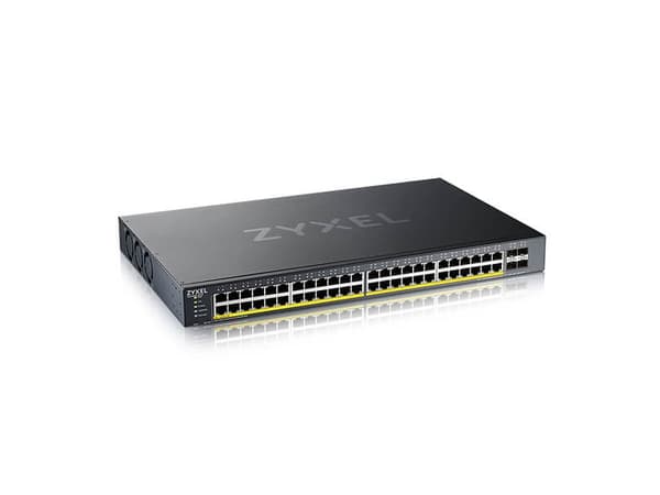 Zyxel XGS1935 Series XGS1935-52HP - Switch - hanterad - L3 Lite - smart - 48 x 10/100/1000 (PoE) + 4 x 10 Gigabit SFP+ (upplänk) - rackmonterbar - Po