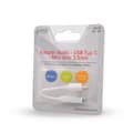 Miniatyrbillede 2 af 2: SAVIO USB Type 3.1 C (M) – Jack 3,5 mm (F) lydadapter Hvid AK-35