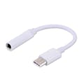 Miniatyrbillede 1 af 2: SAVIO USB Type 3.1 C (M) – Jack 3,5 mm (F) lydadapter Hvid AK-35