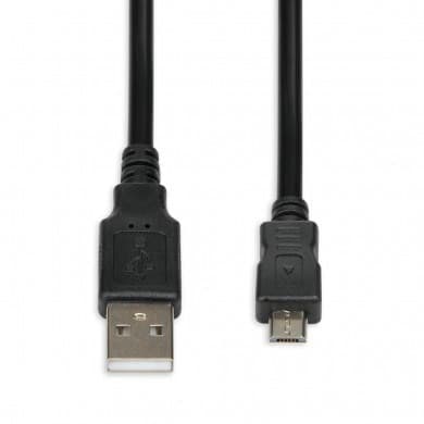 iBox IKU2M18 USB-kabel 1,8 m USB 2.0 USB A Micro-USB B Svart