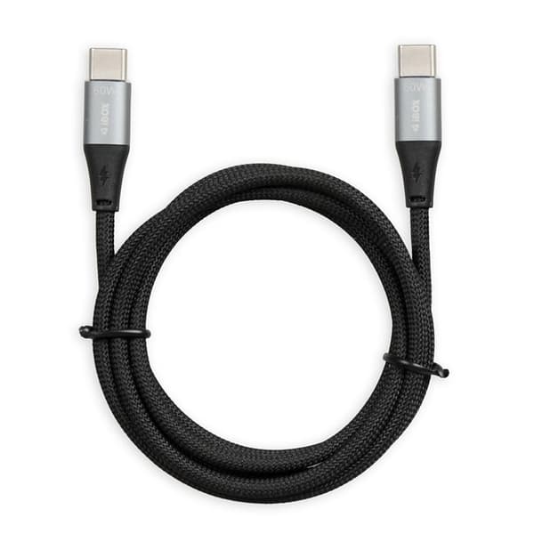 iBOX IKUTC USB-C kabel 60W 1m Sort