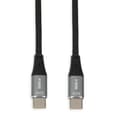 Miniatyrbillede 1 af 3: iBOX IKUTC USB-C kabel 60W 1m Sort