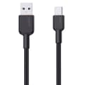 Miniatyrbillede 3 af 5: AUKEY CB-NAC1 USB-kabel 1 m USB A USB C Sort