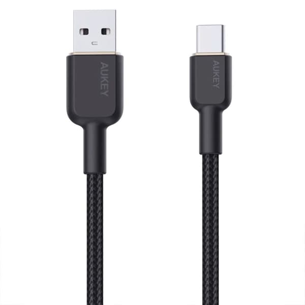AUKEY CB-NAC1 USB-kabel 1 m USB A USB C Sort