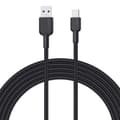Miniatyrbillede 2 af 5: AUKEY CB-NAC1 USB-kabel 1 m USB A USB C Sort