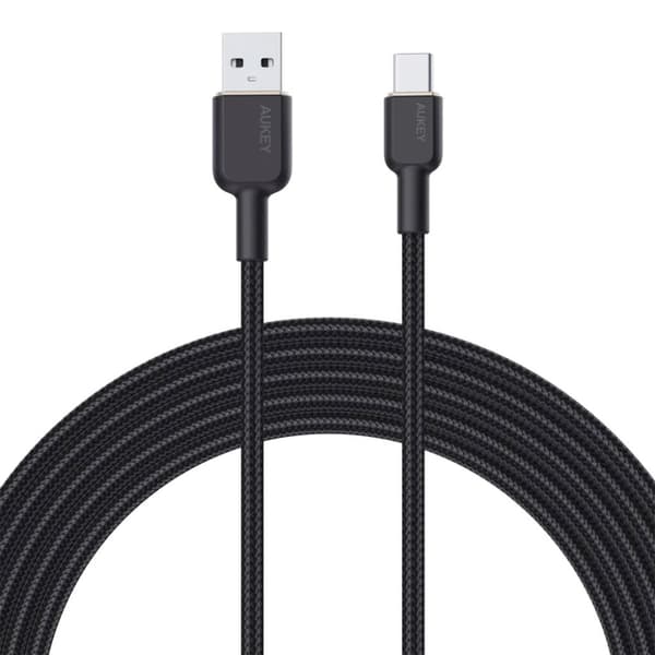 AUKEY CB-NAC1 USB-kabel 1 m USB A USB C Sort