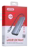 Miniatyrbild 1 av 5: UNITEK HUB USB-C H1107Q; USB-A x2, USB-C x2