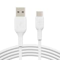 Miniatyrbild 5 av 5: Belkin CAB001BT3MWH USB-kabel 3 m USB A USB C Vit
