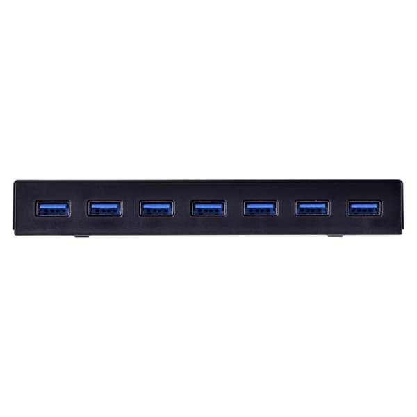 UNITEK HUB USB-A + DC Y-3184; 7x USB 3.2 Gen 1 (3.1 Gen 1) Typ-A
