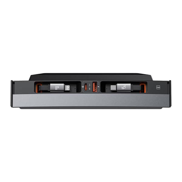 Hub Baseus T-Space med USB-C til lynkabler for Tesla Cars (svart)