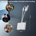 Miniatyrbilde 8 av 8: Ethernet-adapter med USB-C, Lightning og USB - Plug and play med høy hastighet