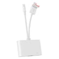 Miniatyrbilde 1 av 8: Ethernet-adapter med USB-C, Lightning og USB - Plug and play med høy hastighet