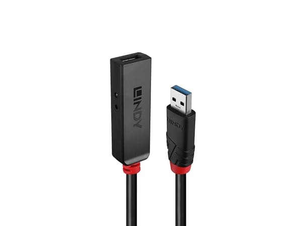 Lindy 43400, USB 3.2 Gen 1 (3.1 Gen 1) Typ-C, USB 3.2 Gen 1 (3.1 Gen 1) Typ-C, 5000 Mbit/s, Svart, Akrylonitrilbutadienstyren, Rund kabel