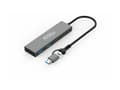 Miniatyrbild 3 av 5: MicroConnect - Hubb - 2 x USB-C 3.2 Gen 2 + 2 x USB 3.2 Gen 2 - skrivbordsmodell