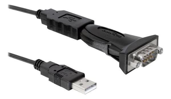 Adapter USB 2.0 Type-A to 1 x Serial RS-232 DB9