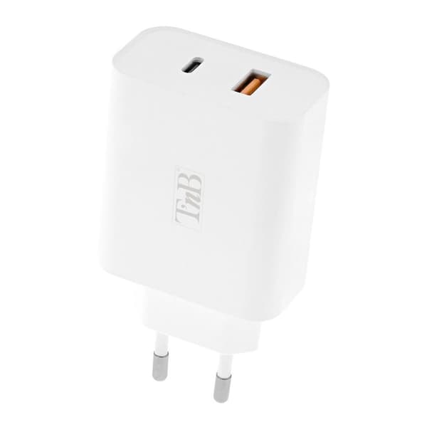 Vægoplader + USB-C kabel T'NB CHNBTINY65 65 W