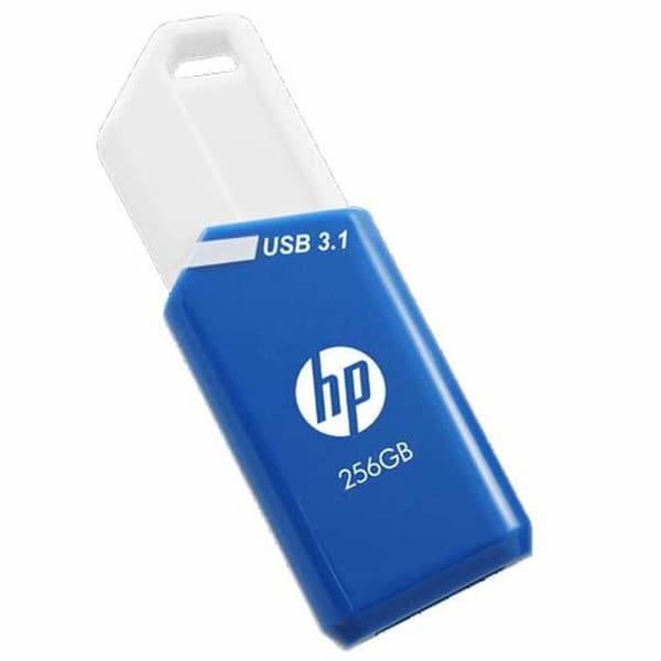 USB-minne HP Nyckelkedja Blå/Vit 32 GB Blå, Vit