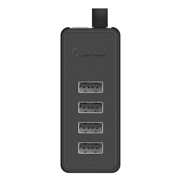 Orico W5P-100 USB till 4x USB 2.0 Hub Adapter (svart)