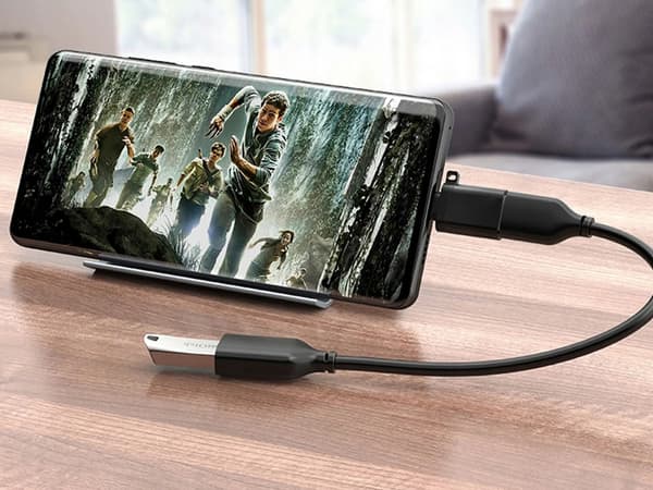 Praktisk USB-C till USB-A Adapter - Kompakt och mångsidig