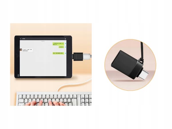 Praktisk USB-C till USB-A Adapter - Kompakt och mångsidig