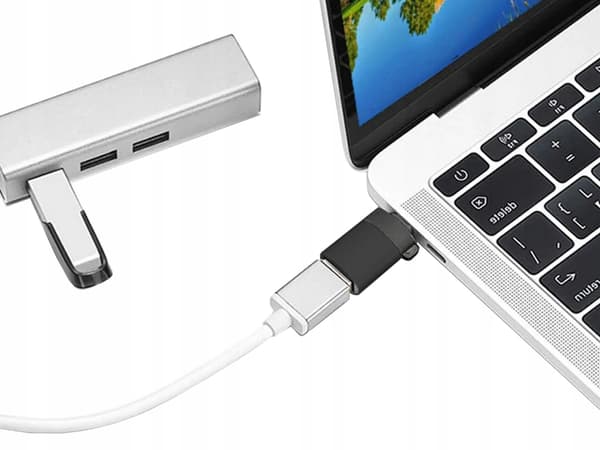 Praktisk USB-C till USB-A Adapter - Kompakt och mångsidig