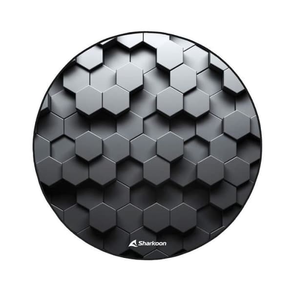 tappetino gaming sharkoon sfm11 120x120 bianco-nero [4044951034345]