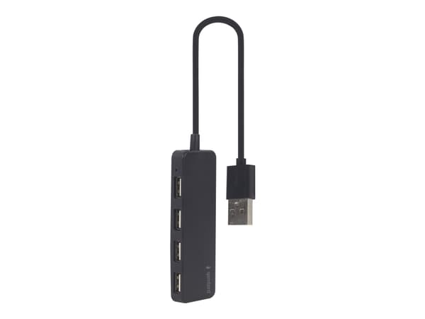Gembird UHB-CM-U2P4-01 - Hubb - 4 x USB 2.0 - skrivbordsmodell
