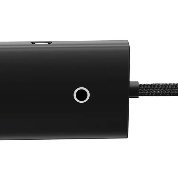 Hub 4w1 Baseus Lite Series USB till 4x USB 3.0 2m (czarny)