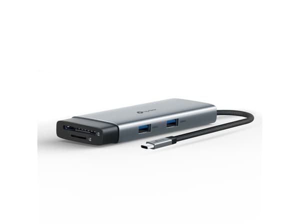 TP-Link UH7020C, USB 3.2 Gen 1 (3.1 Gen 1) Typ-C, HDMI, USB 3.2 Gen 1 (3.1 Gen 1) Typ-A, USB 3.2 Gen 1 (3.1 Gen 1) Typ-C, MicroSD (TransFlash), SD, 5