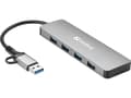 Miniatyrbild 4 av 5: Sandberg - Hubb - USB-C/A - 4 x SuperSpeed USB 3.0 - skrivbordsmodell