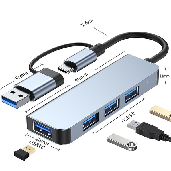 INF High-Speed USB 3.0 Hub - U+T 2013TU3