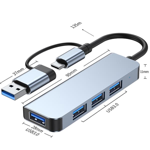 INF High-Speed USB 3.0 Hub - U+T 2013TU3
