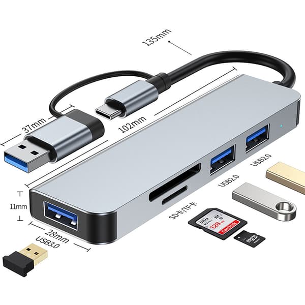 INF U+T 2103TU 3.0+2.0x2+SD+TF Udbredelsesdock