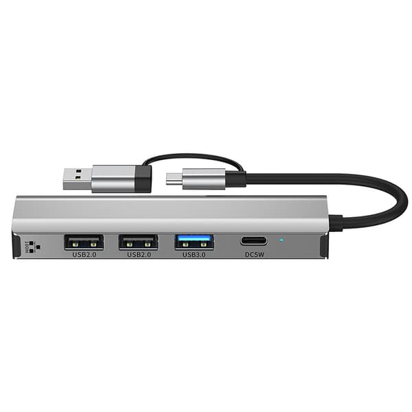 INF 5-i-2 multifunksjonell hub med Gigabit Ethernet-adapter