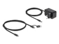 Miniatyrbilde 3 av 4: Delock 7-ports USB-hub med 3 porter 10 Gbps og 4 hurtigladeporter 5 Gbps med bryter og belysning