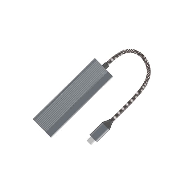 INF 4-i-1 Type-C Hub Adapter med USB 3.0, USB 2.0 och USB-C