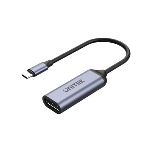 Unitek V1415A - USB-/DisplayPort-adapter - 24 pin USB-C till DisplayPort - 15 cm