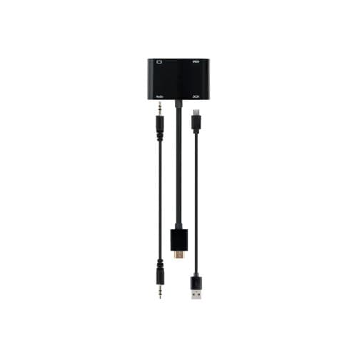 Cablexpert videokort - HDMI/VGA/ljud - 15 cm