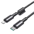Miniatyrbild 1 av 3: Joyroom Unlimited Series USB-Kabel 60W USB-C till Lightning 1,2m - Grå