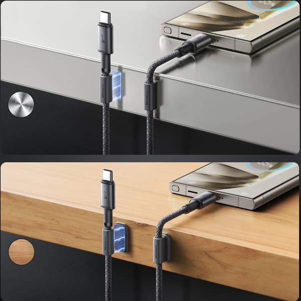 Joyroom Unlimited Series USB-kabel 60W USB-C til Lightning 1,2 m - grå
