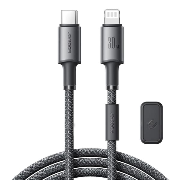 Joyroom Unlimited Series USB-kabel 60W USB-C til Lightning 1,2 m - grå