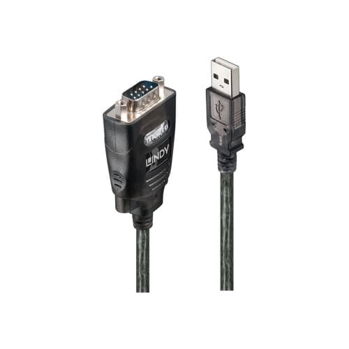Lindy USB RS232 Converter w/ COM Port Retention - seriell adapter - USB