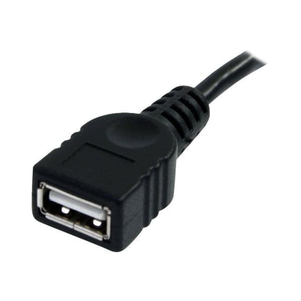USB 2.0 förlängningskabel - STARTECH.COM - A till A - 3 m - Svart - Hi-Speed USB