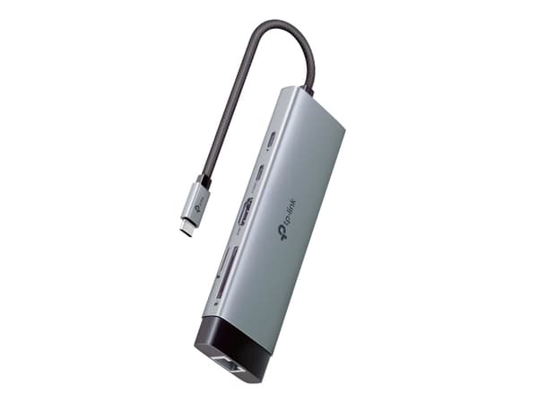 TP-Link UH9120C, USB 3.2 Gen 1 (3.1 Gen 1) Typ-C, HDMI, RJ-45, USB 3.2 Gen 1 (3.1 Gen 1) Typ-A, USB 3.2 Gen 1 (3.1 Gen 1) Typ-C, MicroSD (TransFlash)