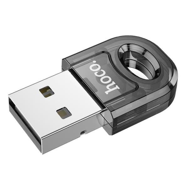 Hoco Adapter USB-A Bluetooth UA28 - Transparent Svart