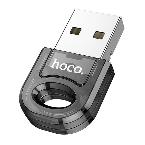 Hoco Adapter USB-A Bluetooth UA28 - Transparent Svart
