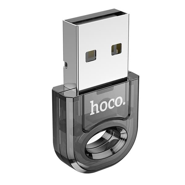 Hoco Adapter USB-A Bluetooth UA28 - Transparent Svart