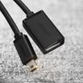 Miniatyrbild 6 av 9: Ugreen Mini USB-B till USB-A OTG Adapter - Svart